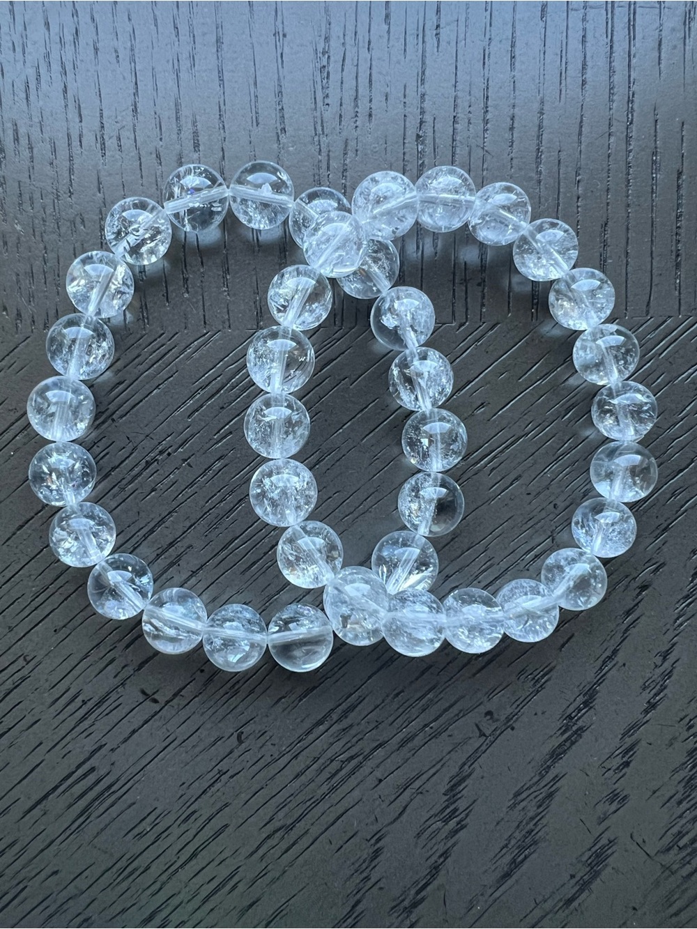 Lemurian quartz bracelet 10mm SIZE 6.75-7.25’ ( ONE )